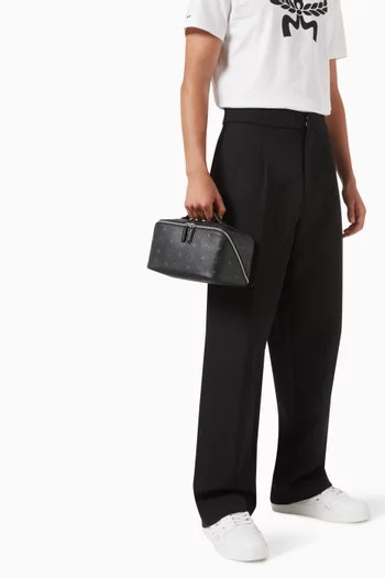 Ottomar Toiletry Bag in Visetos