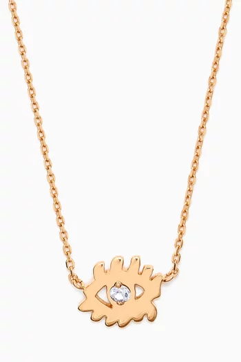 Ya Ein Topaz Necklace in 18kt Gold