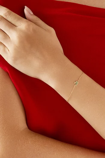 Oula Allah Bracelet in 18kt Gold