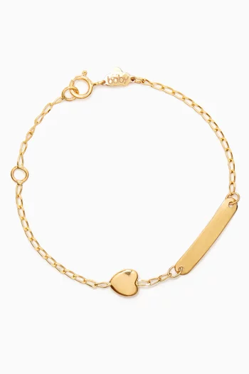 Heart Bracelet in 18kt Gold