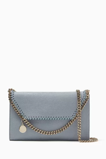 Mini Falabella Shoulder Bag in Eco Shaggy Deer