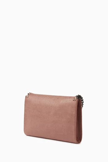Mini Falabella Crossbody Bag in Eco Shaggy Deer Leather