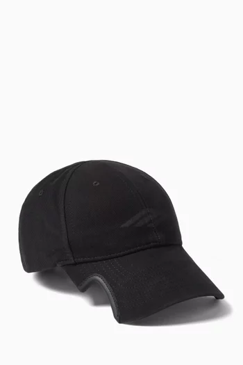 Unisex 3B Stencil Cap in Cotton Drill