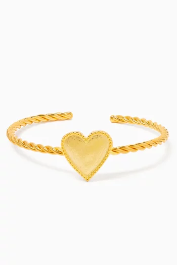 Rachel Bracelet in 24kt Gold-plated Brass