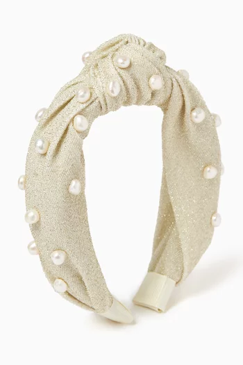 Hamptons Pearl-embellished Headband