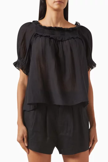 Frances Top in Organic Cotton Blend