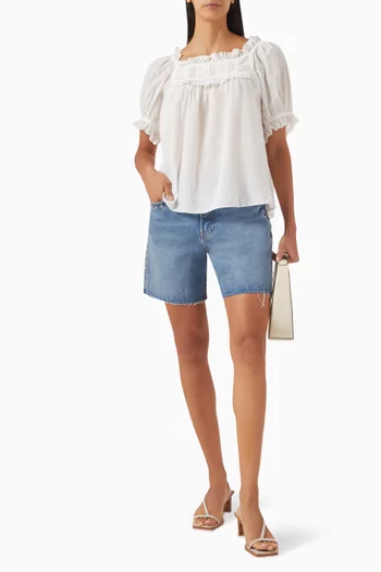 Frances Top in Organic Cotton Blend