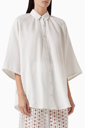 La Ponche Shirt in Cotton-blend