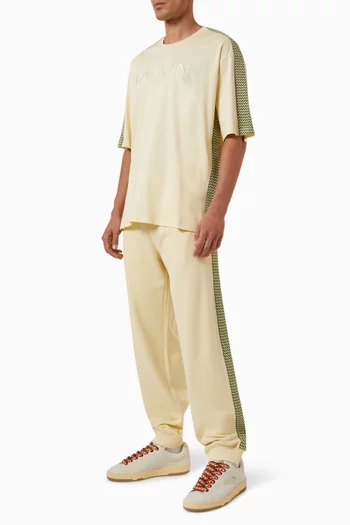 Side Curb Sweatpants in Cotton