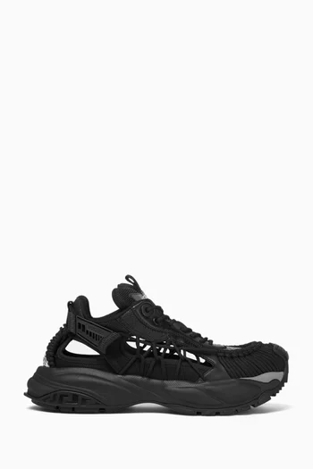 Mercury Cut-out Sneakers in Leather