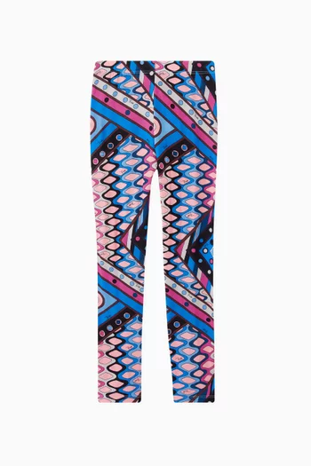 Vivara-print Leggings in Viscose