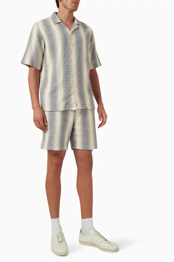 Sajabari Printed Shorts in Organic Cotton