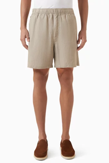 Sajabari Shorts in Linen