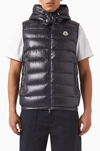 Barant Down Vest in Micro Chic Nylon
