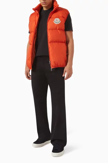 Almaz Down Vest in Nylon