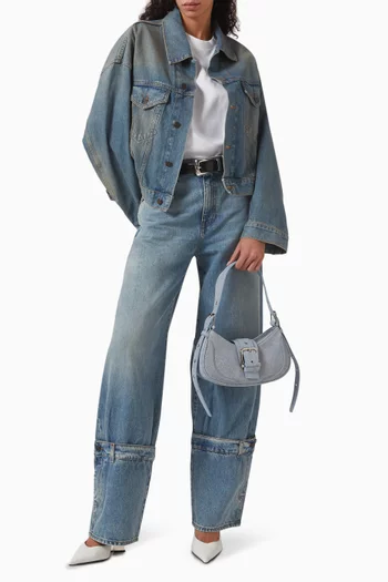 Hurley Belted Jeans in Denim