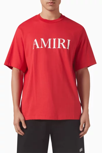 Amiri Core Logo T-shirt in Cotton