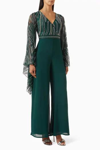 Bead-embellished Jumpsuit
