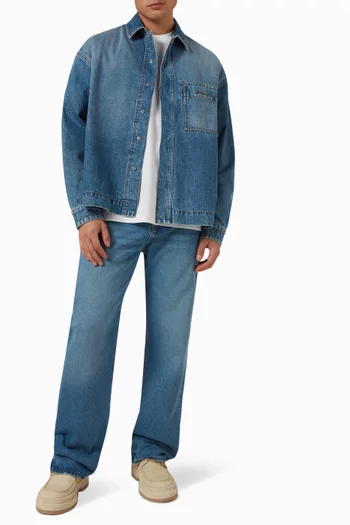 Boxy Shirt in Denim