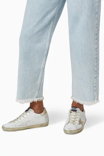 Super-star Low-top Sneakers in Suede & Leather
