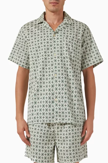 Tapestry Shirt in Tencel™- blend