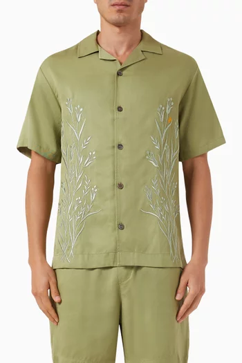 Cedar Embroidered Shirt