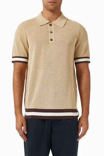Quinn Polo Shirt in Cotton-knit
