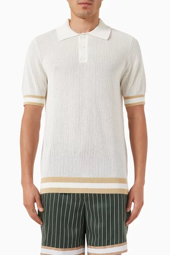 Quinn Polo Shirt in Cotton-knit