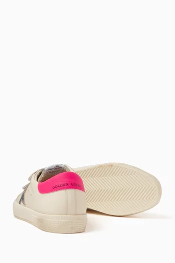 May School Sneakers in Leather
