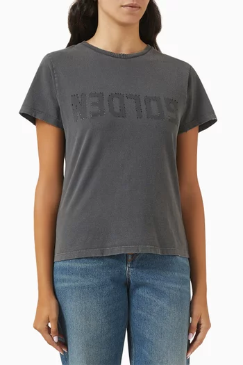 Doris Distressed T-shirt in Cotton