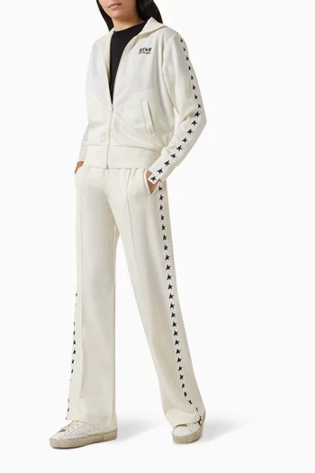 Stars Wide-leg Pants in Jersey
