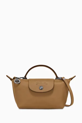 حقيبة يد ميني جلد من مجموعة لو بلياج اكسترا