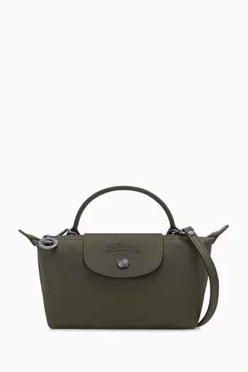 Mini Le Pliage Xtra Handbag in Leather