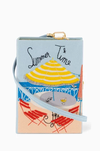 كلاتش بتصميم كتاب بنقشة Summer Time