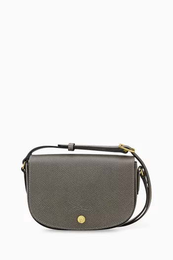 Small Épure Crossbody Bag in Grainy Leather