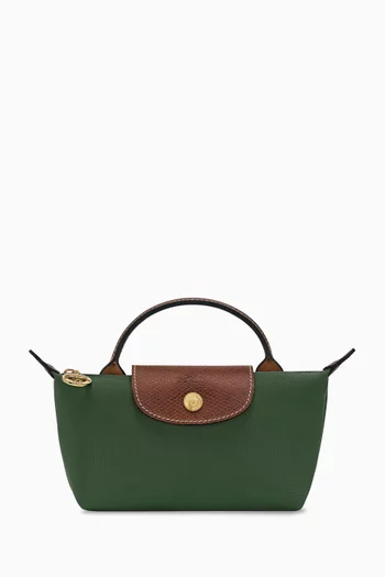Mini Le Pliage Original Clutch in Canvas