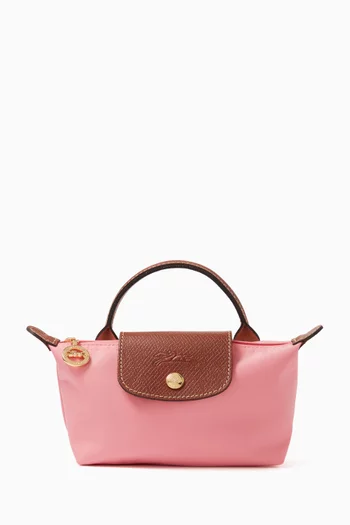 Mini Le Pliage Original Clutch in Canvas