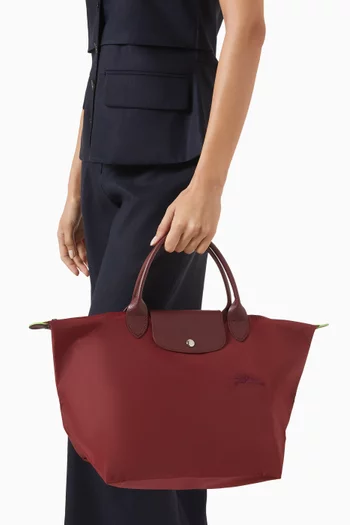 حقيبة يد متوسطة قنب معاد تدويره من مجموعة لو بلياج