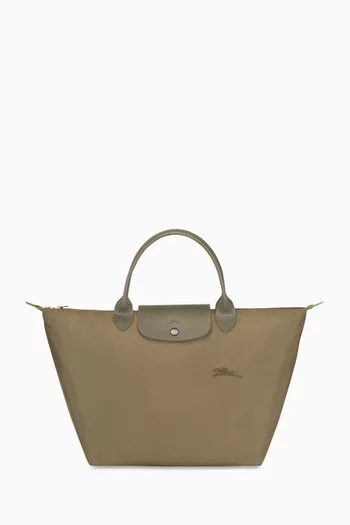 حقيبة يد متوسطة قنب معاد تدويره من مجموعة لو بلياج