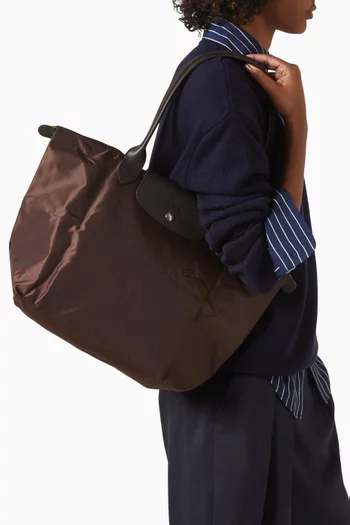 Large Le Pliage Tote Bag in Recycled Canvas