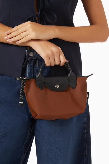 Mini Le Pliage Energy Bag in Recycled Canvas