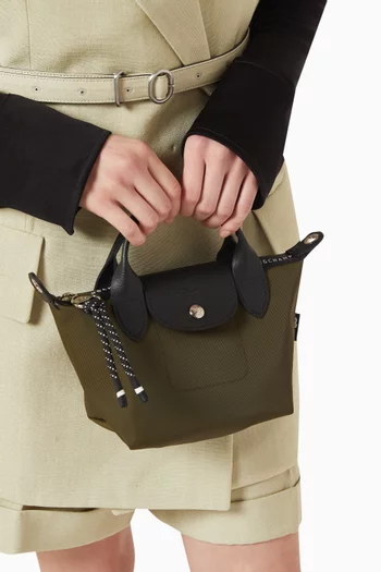 Mini Le Pliage Energy Bag in Recycled Canvas