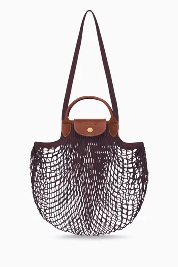 Large Le Pliage Filet Bag in Mesh