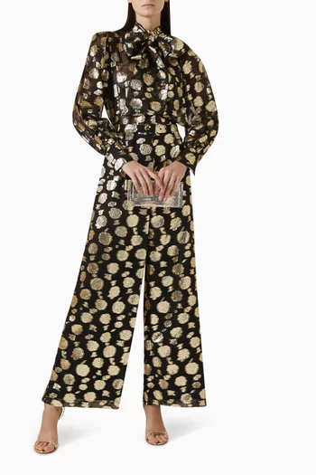 Ada Jumpsuit in Viscose Blend