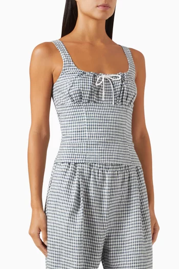 Balia Top in Linen