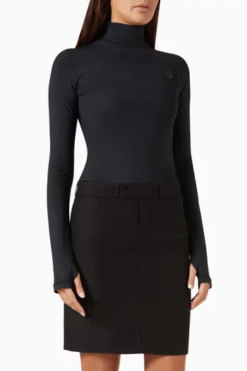 Hybrid Tailored Midi Dress