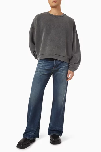 Broadway Wide-leg Jeans in Denim