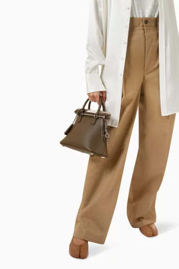 Mini 5AC Top-handle Bag in Leather