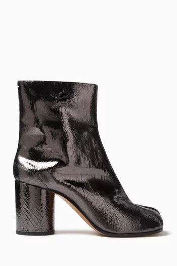 Tabi 80 Mirror Boots in Leather
