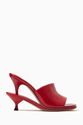 Les Doubles Mules in Leather